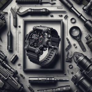 Military Smart Watch for Men with LED Flashlight 500mAh Big Battery Tactical Smart Watch 1.53” Big Screen Rugged Smartwatch 3ATM Waterproof Fitness Tracker with Health Monitor for iPhone Android