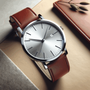 Fossil Men’s The Minimalist Quartz Stainless Steel and Leather Casual Watch