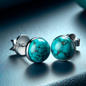 Tibetan Turquoise Earrings 8mm Round 925 Sterling Silver Post Stud Earrings Gemstone Earring Hypoallergenic Handmade Earrings for Women Trendy Fashion Tibetan Turquoise Earrings 8mm Round 925 Sterling Silver Post Stud Earrings Gemstone Earring Hypoallergenic Handmade Earrings for Women Trendy Fashion