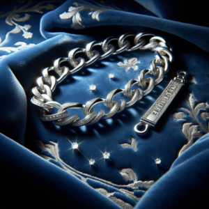 LeCalla Solid 925 Sterling Silver Figaro Link Chain Bracelet | Italian Diamond-Cut Figaro Chain Bracelet for Women Men, Made in Italy (7, 7.5, 8, 8.5, 9 Inches)