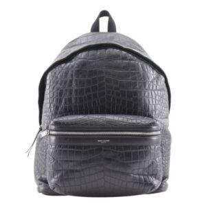 SAINT LAURENT city saint laurent Backpack Daypack Backpack black Embossed …