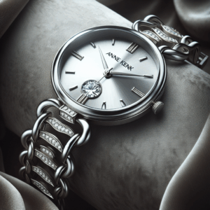 Anne Klein Women’s Genuine Diamond Dial Bracelet Watch