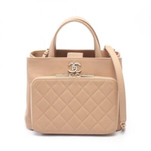 CHANEL Business Affinity Matelasse Shoulder crossbody Bag A93750 leather GHW