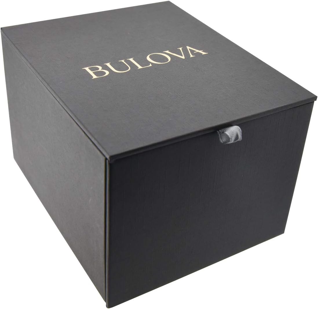 Bulova Ladies' Crystal Phantom 3-Hand Quartz Watch, Faceted Mineral Glass Dial - Image 4