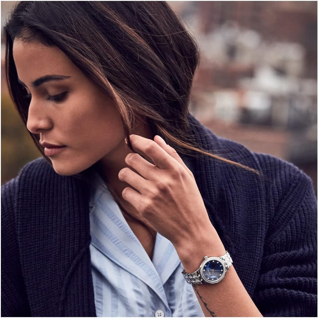 Bulova Ladies' Crystal Phantom 3-Hand Quartz Watch, Faceted Mineral Glass Dial - Image 6