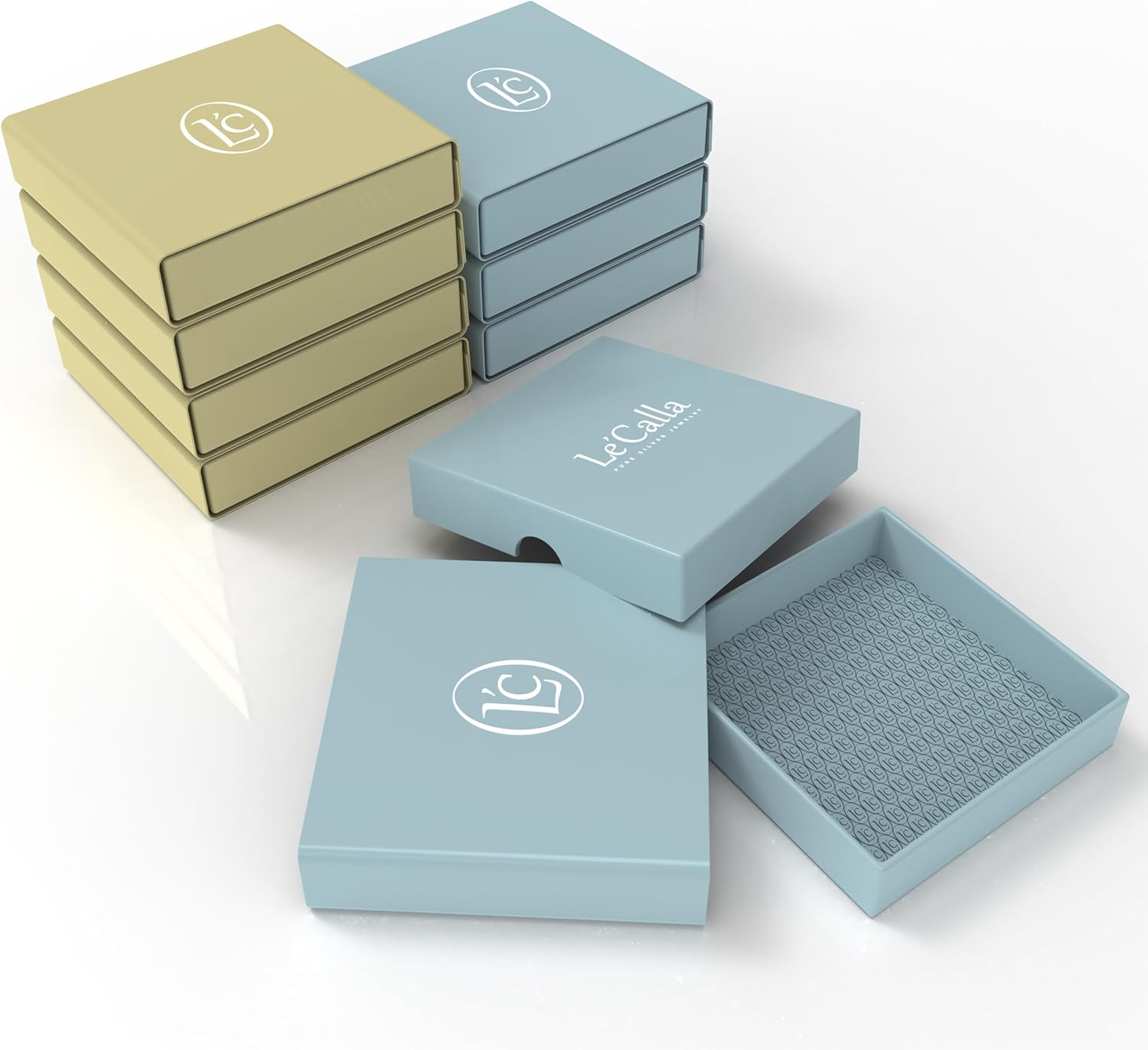 LeCalla Solid 925 Sterling Silver Figaro Link Chain Bracelet | Italian Diamond-Cut Figaro Chain Bracelet for Women Men, Made in Italy (7, 7.5, 8, 8.5, 9 Inches) - Image 6