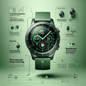 Samsung Galaxy Watch7 Smartwatch, 40mm, Fitness Tracking, BioActive Sensor, Personalized Sleep Coaching, Bluetooth – Forest Green (CAD Version & Warranty)