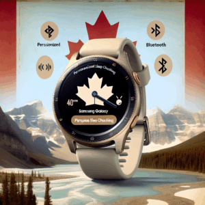 Samsung Galaxy Watch7 Smartwatch, 40mm, Fitness Tracking, BioActive Sensor, Personalized Sleep Coaching, Bluetooth – Cream (CAD Version & Warranty)