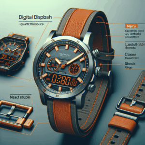 Casio Men’s W-218H-4B2VCF Classic Digital Display Quartz Orange Watch