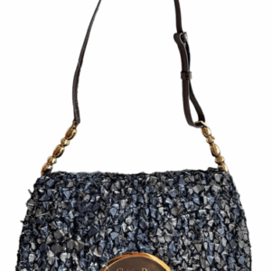 Christian Dior Malice Pearl Denim Shoulder Bag