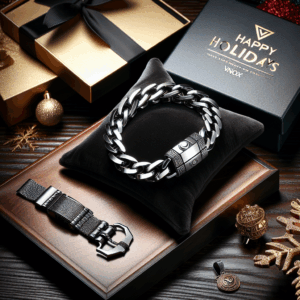 VNOX Bracelet for Men Cuban Link Chain for Women Men Stainless Steel Mens Chain Bracelet Silver Gold Black Men Bracelet Mens Jewelry Christmas Birthday Gifts for Men Boyfriend Dad Homme