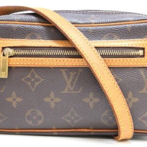 Auth Louis Vuitton Pochette Cite Shoulder Bag Mnogram Canvas M51183 LV 49751 Auth Louis Vuitton Pochette Cite Shoulder Bag Mnogram Canvas M51183 LV 49751