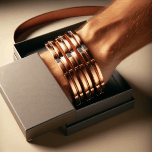 Feraco Copper Bracelets for Men,Pure Copper Magnetic Jewelry with 3 Row Neodymium Magnets,Adjustable Size,Gifts for Men Feraco Copper Bracelets for Men,Pure Copper Magnetic Jewelry with 3 Row Neodymium Magnets,Adjustable Size,Gifts for Men