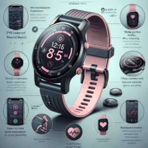 Smart Watch, 1.85″ HD Smartwatch for Men Women(Answer/Make Calls), Fitness Tracker, 120+ Sports Modes, IP68 Waterproof Fitness Watch, Heart Rate/Sleep Monitor, Smartwatch for Android iOS (Pink) Smart Watch, 1.85″ HD Smartwatch for Men Women(Answer/Make Calls), Fitness Tracker, 120+ Sports Modes, IP68 Waterproof Fitness Watch, Heart Rate/Sleep Monitor, Smartwatch for Android iOS (Pink)