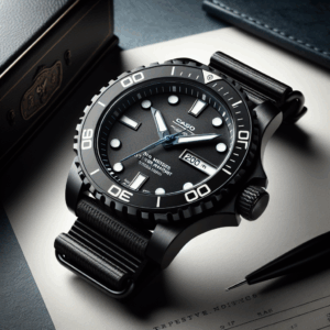 Casio Men’s MDV106-1AV 200 M WR Black Dive Watch (MDV106-1A), Black/Blue, Classic