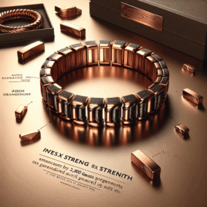 Copper Bracelet for Men, 18X Strength Mens Magnetic Copper Bracelets with 3,800 gauss Magnets, 99.99% Pure Solid Copper, Copper Jewelry Gift Copper Bracelet for Men, 18X Strength Mens Magnetic Copper Bracelets with 3,800 gauss Magnets, 99.99% Pure Solid Copper, Copper Jewelry Gift