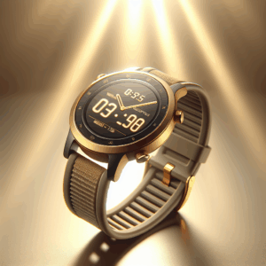 GOLDEN HOUR Ultra-Thin Minimalist Sports Waterproof Digital Watches Men with Wide-Angle Display Rubber Strap Wrist Watch for Men Women