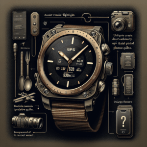 LIGE Military Smart Watch for Men with GPS(Answer/Make Call), 1.43″ Amoled Fitness Tracker with Flashlight/530mAh Battery/IP68 Waterproof, 100+Sport Modes Outdoor Smart Watch for Android iOS,Brown