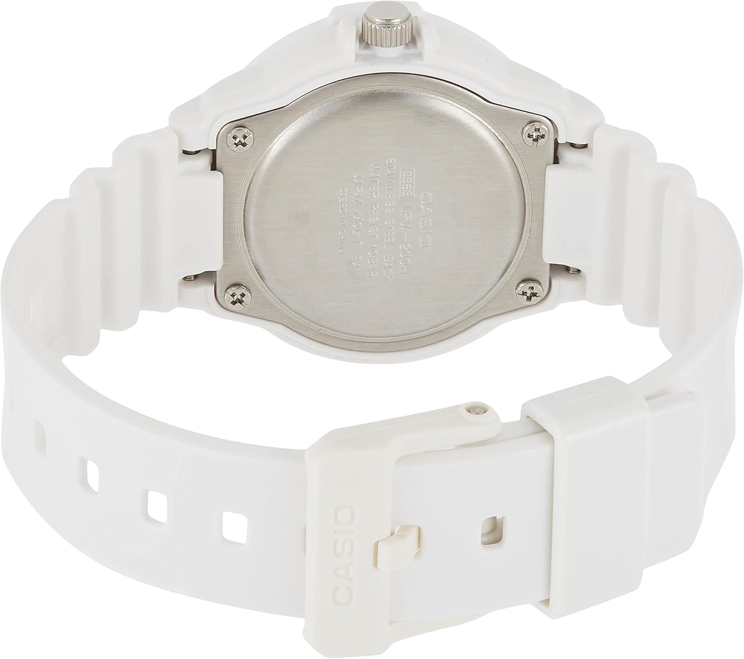 Casio Women's LRW200H-7E2VCF Dive Series Diver Look Analog Watch, White - Image 2