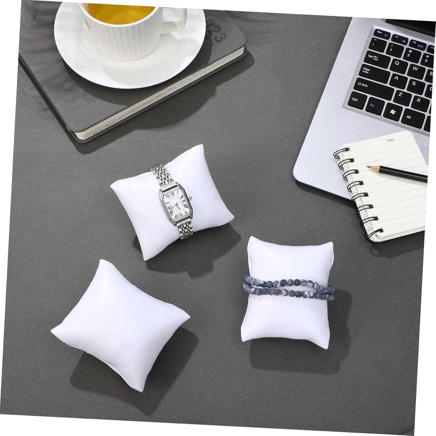 KESYOO 10pcs Small Pu Display Pillows for Watches and Bracelets Soft Jewelry Holders for Storage and - Image 9
