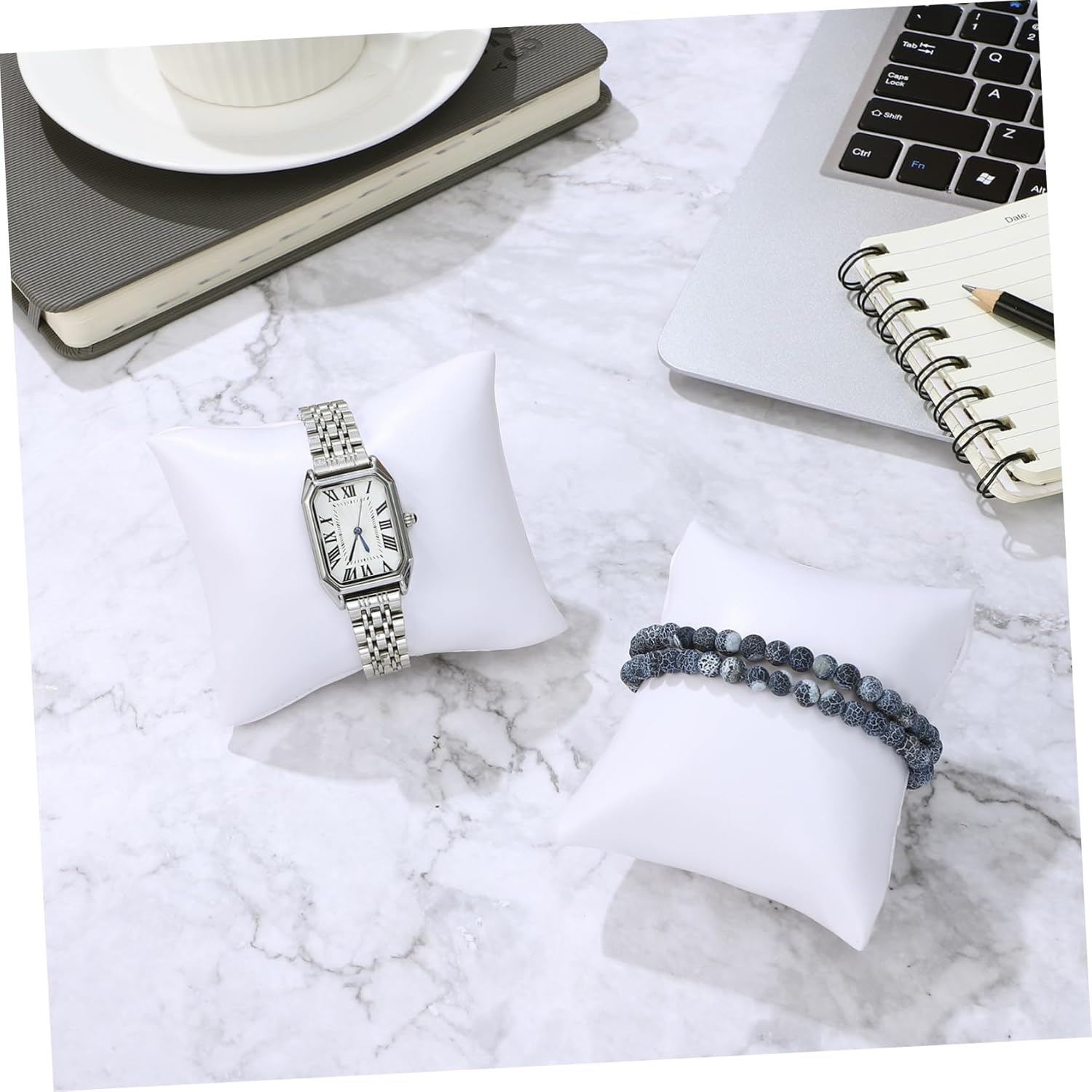 KESYOO 10pcs Small Pu Display Pillows for Watches and Bracelets Soft Jewelry Holders for Storage and - Image 4