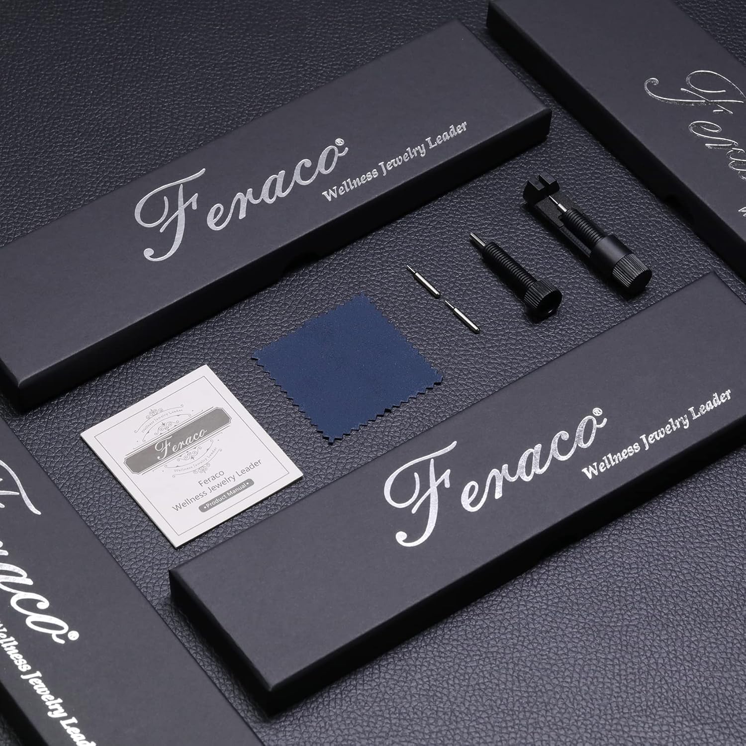 Feraco Copper Bracelets for Men,Pure Copper Magnetic Jewelry with 3 Row Neodymium Magnets,Adjustable Size,Gifts for Men - Image 7