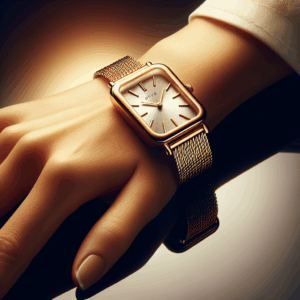 CIVO Ladies Watches for Women Gold: Waterproof Analog Stainless Steel Small Wrist – Square Face