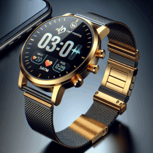 Smart Watch for Women Men, AGPTEK 5ATM Waterproof Fitness Tracker Watch, 1.3” Full Touch Sports Smartwatch with Heart Rate Monitor Message Notification DIY Watch Face for Android iOS Phones (Gold) Smart Watch for Women Men, AGPTEK 5ATM Waterproof Fitness Tracker Watch, 1.3” Full Touch Sports Smartwatch with Heart Rate Monitor Message Notification DIY Watch Face for Android iOS Phones (Gold)