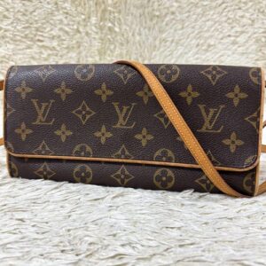 LOUIS VUITTON Pochette Twin GM – Monogram Canvas – 2WAY Shoulder/Clutch – M51852