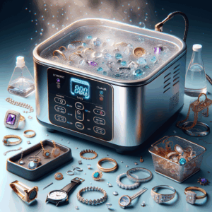 Ultrasonic Jewelry Cleaner, Ultrasonic Cleaner with 600ML Large Capacity, Jewelry Cleaner Machine with 5 Digital Timer, Basket and Holder, Ultra Sonic Cleaner for Jewelry, Glasses, Ring, Watch Strap Ultrasonic Jewelry Cleaner, Ultrasonic Cleaner with 600ML Large Capacity, Jewelry Cleaner Machine with 5 Digital Timer, Basket and Holder, Ultra Sonic Cleaner for Jewelry, Glasses, Ring, Watch Strap