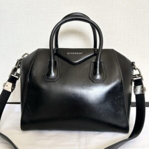 Givenchy Antigona 2 WAY Top Handle Bag Leather Black shoulder bag handbag Givenchy Antigona 2 WAY Top Handle Bag Leather Black shoulder bag handbag