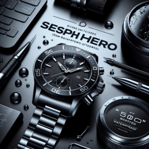 SAPPHERO Watch for Men 50M Waterproof Stainless Steel Mens Watches Analog Quartz Movement Wrist Watch Gifts for Men