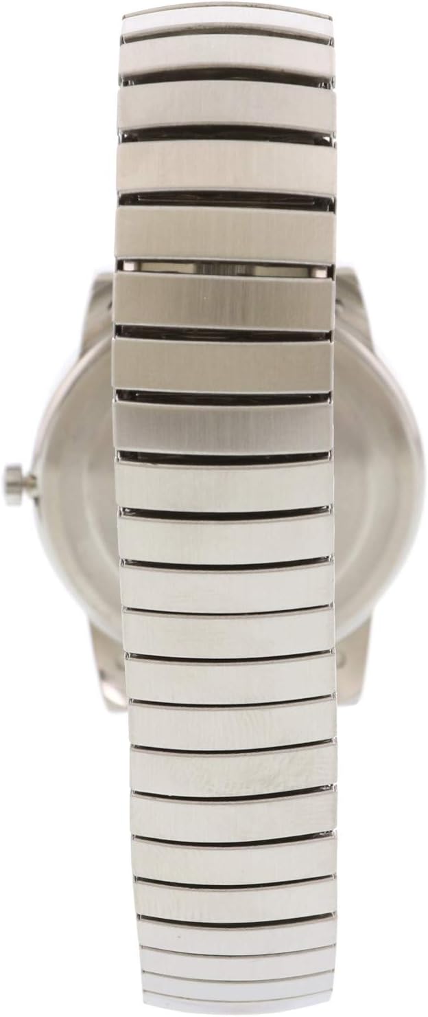 Timex Men's Easy Reader T2N0919J Silver Stainless-Steel Quartz Fashion Watch - Image 3