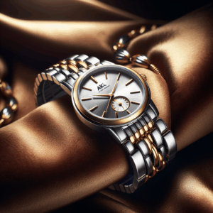 Anne Klein Women’s Bracelet Watch, Two Tone, Womens Standard, AK/2787SVTT