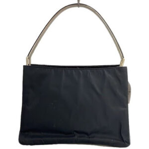 PRADA handbag nylon black plain