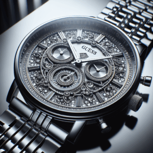 GUESS 48MM Crystal Embellished Watch