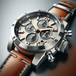 Diesel Mr. Daddy 2.0 Stainless Steel and Leather Chronograph Men’s Watch, Color: Two Tone/Brown (Model: DZ7483) Diesel Mr. Daddy 2.0 Stainless Steel and Leather Chronograph Men’s Watch, Color: Two Tone/Brown (Model: DZ7483)