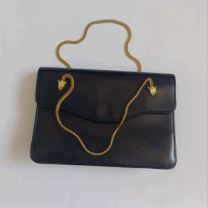 ⭐Saint Laurent Pour Vintage Bomme Mini Pouch Leather Chain Bag YSL Luxury ⭐Saint Laurent Pour Vintage Bomme Mini Pouch Leather Chain Bag YSL Luxury