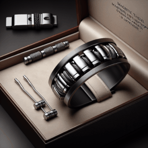 Magnetic Bracelet for Men, Stainless Steel 4 Elements Magnetic Bracelets, Adjustable Length Magnetic Field Therapy jewelry with Sizing Tool(Gift box packaging) Magnetic Bracelet for Men, Stainless Steel 4 Elements Magnetic Bracelets, Adjustable Length Magnetic Field Therapy jewelry with Sizing Tool(Gift box packaging)