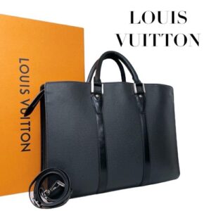 Louis Vuitton Taiga 2way Porte Documents Rosan Business Bag 4542
