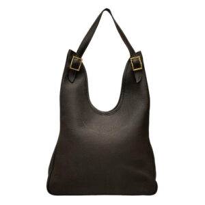 Auth HERMES Massai PM Dark Brown Togo Square F Shoulder Bag Auth HERMES Massai PM Dark Brown Togo Square F Shoulder Bag