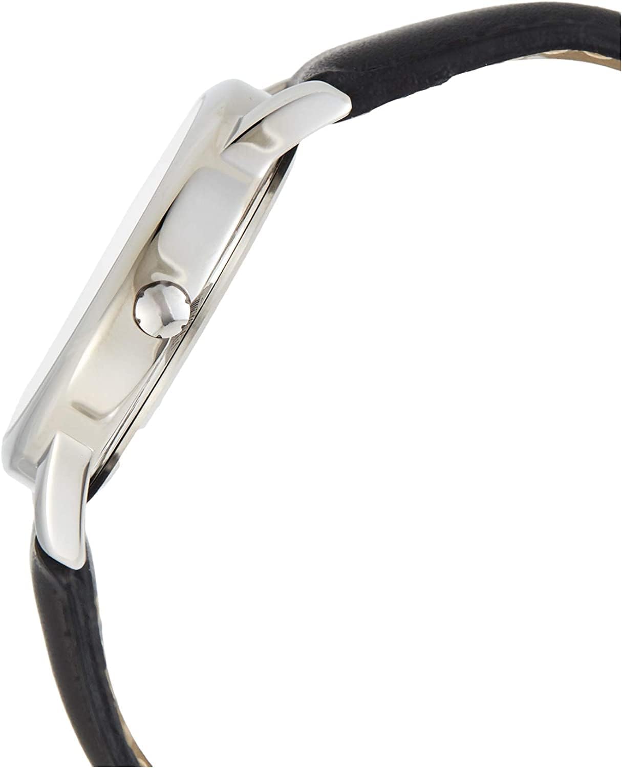 Timex Easy Reader Black Leather Strap Watch - Image 3