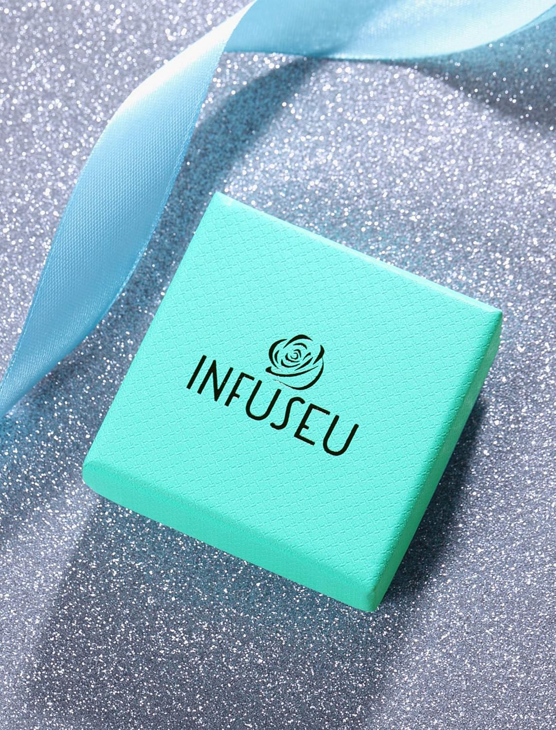 INFUSEU Sterling Silver Heart Initial Pendant Necklaces for Women Girls, Letter A-Z Jewelry Personalized Birthday Name Gifts for Her, 20 Inch Chain - Image 8