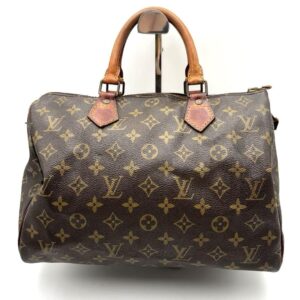 Louis Vuitton Boston Bag Brown Speedy 30