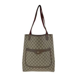GUCCI Old Gucci Web Stripe 39 02 003 Tote Bag Shoulder Bag GG Supreme Canvas GG
