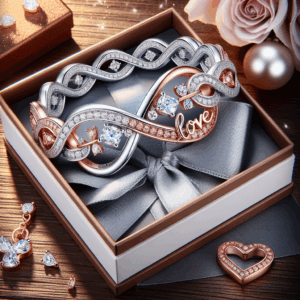 Praelinos Infinity Love Bracelet for Women White Rose Gold Plated Bangle Silver Tone Jewelry 5A Cubic Zirconia Bracelets for Christmas Mother’s Day Valentine’s Day Birthday Gifts for Mom Wife Girlfriend Sister Girls Her Praelinos Infinity Love Bracelet for Women White Rose Gold Plated Bangle Silver Tone Jewelry 5A Cubic Zirconia Bracelets for Christmas Mother’s Day Valentine’s Day Birthday Gifts for Mom Wife Girlfriend Sister Girls Her