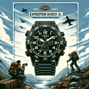 Timex Men’s Expedition Shock XL Vibrating Alarm 50mm Watch Timex Men’s Expedition Shock XL Vibrating Alarm 50mm Watch