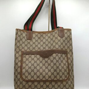 GUCCI GG Sherry Line 39 02 003 Shoulder Bag Canvas Beige  Authentic F0905474