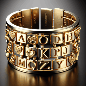 Luluadorn Initial A to Z Letter Bracelets Gold Plated Stainless Steel 26 Letters Alphabet Heart Name Cuff Bracelet Expandable Luluadorn Initial A to Z Letter Bracelets Gold Plated Stainless Steel 26 Letters Alphabet Heart Name Cuff Bracelet Expandable