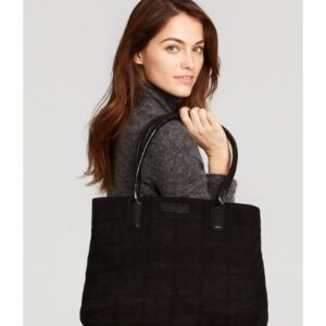 Givenchy Tote Bag Large Black Quilted Purse Shoulder Bag Parfums